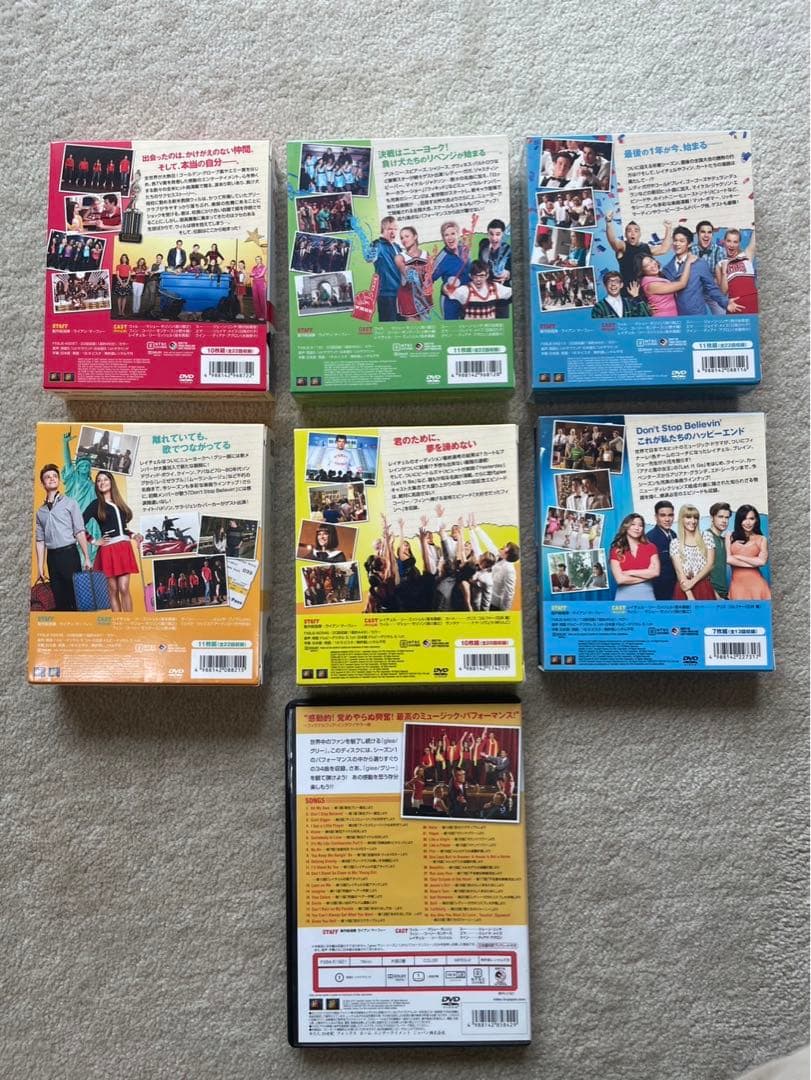 glee グリー コンプリートDVD シーズン1〜ファイナル　全巻　アンコール
