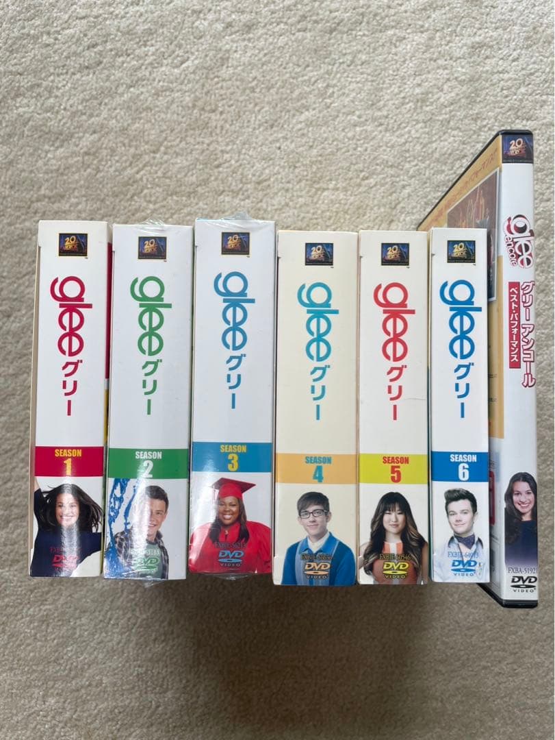 glee グリー コンプリートDVD シーズン1〜ファイナル　全巻　アンコール