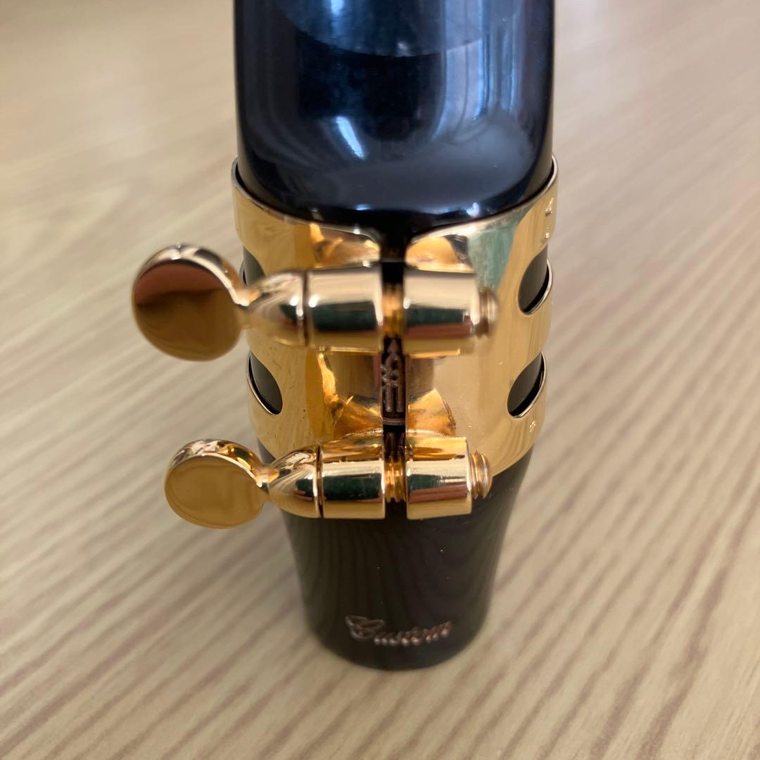 WoodStone リガチャー アルトサックス LAラバー用（GP）