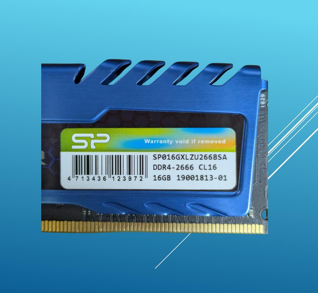 動作確認済Silicon Power DDR4 32GB(16Gx2)/#30C