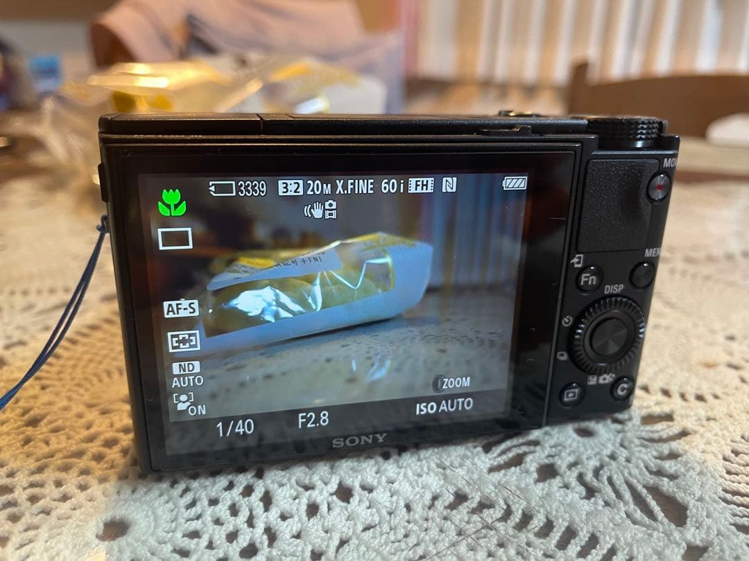 デジタルカメラ SONY CyberShot DSC-RX100M3