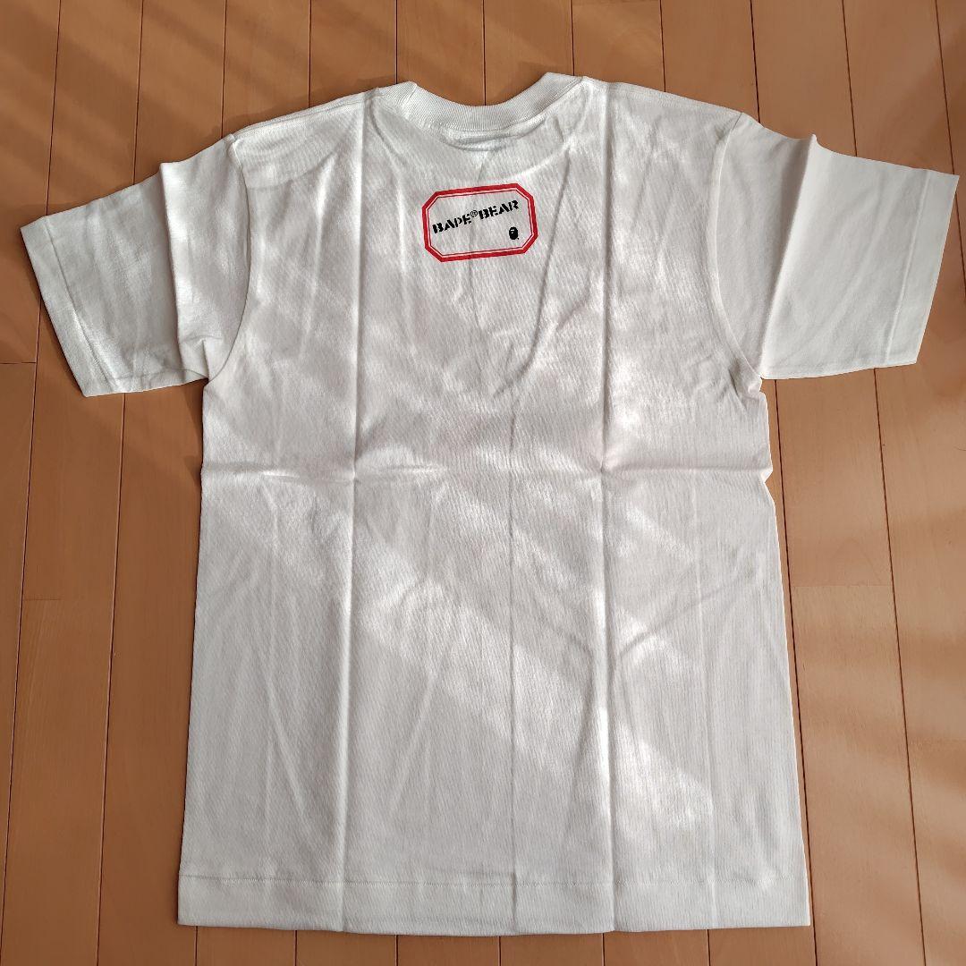 A BATHING APE カモフラージュ テディベア Tシャツ