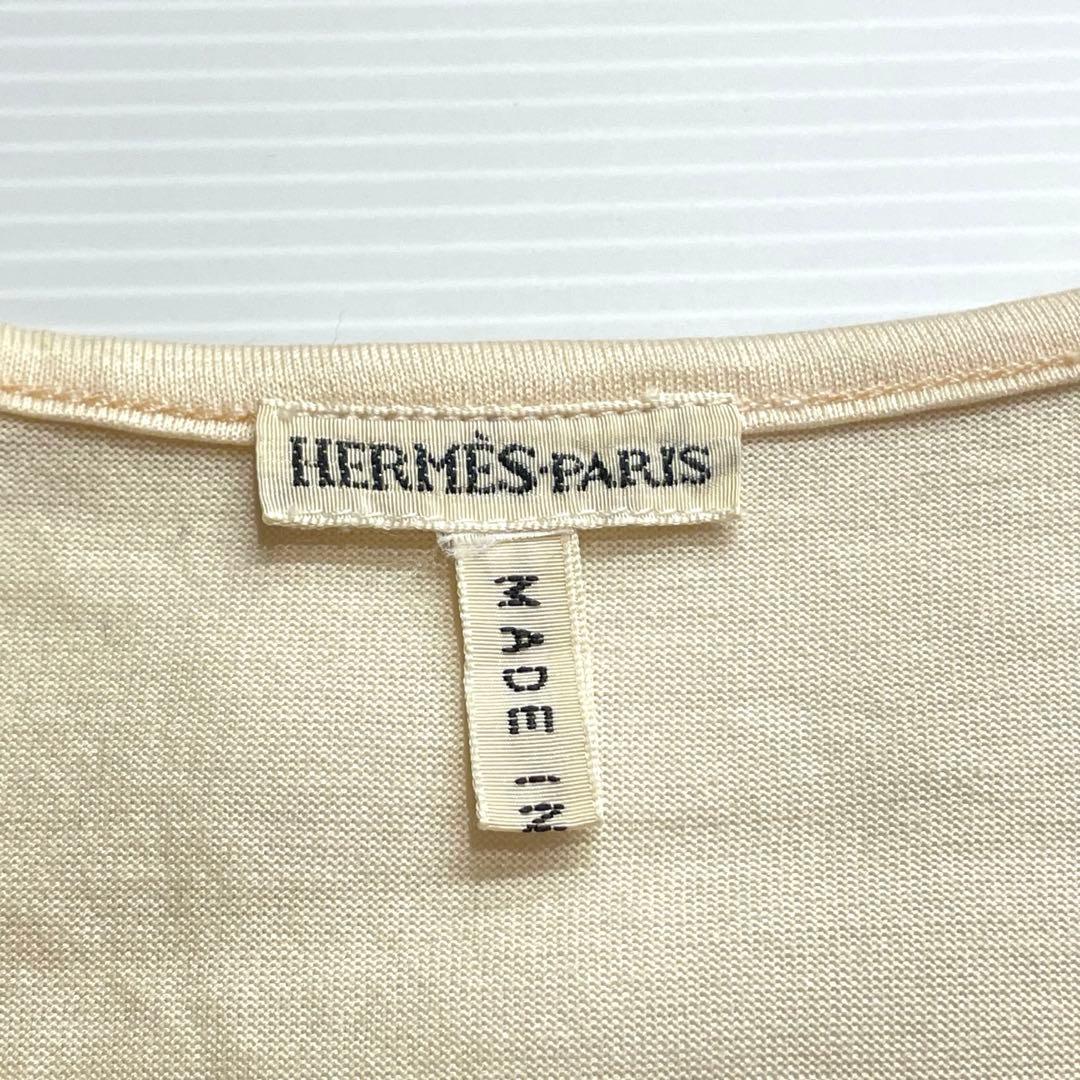 HERMES PARIS エルメス マルジェラ期 馬車刺繍 カットソー