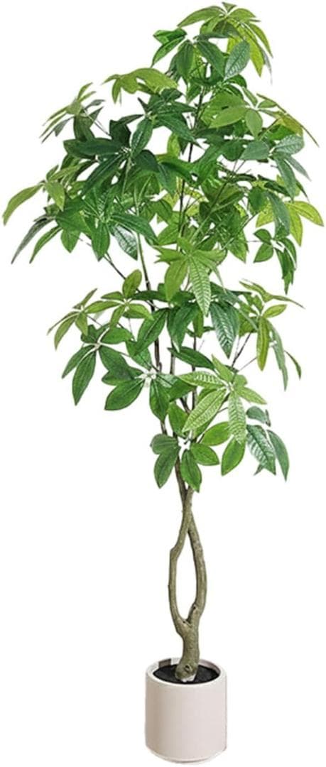 新品 三栄コーポレーション 光触媒 パキラ フェイクグリーン 約195cm