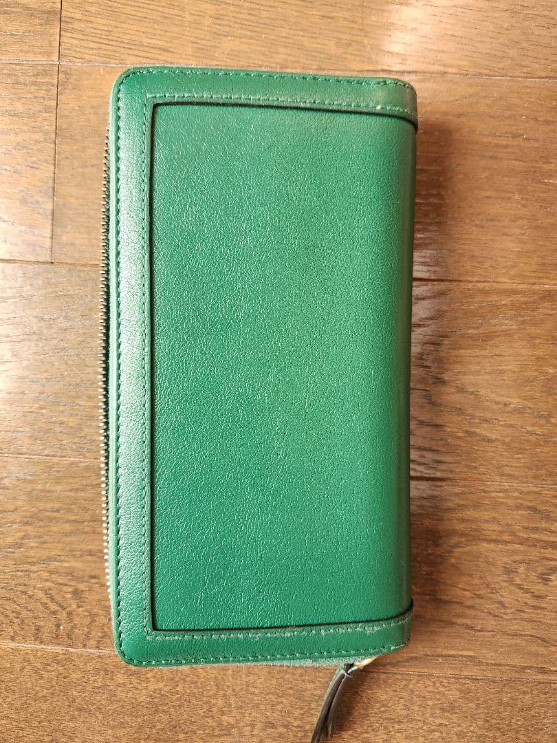 GUCCI　バンブー長財布　グリーン