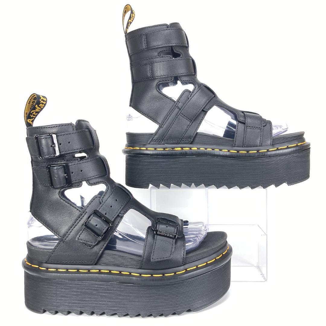 未使用　ドクターマーチン　GIAVANNA　超厚底グラディエーターベルトサンダル
