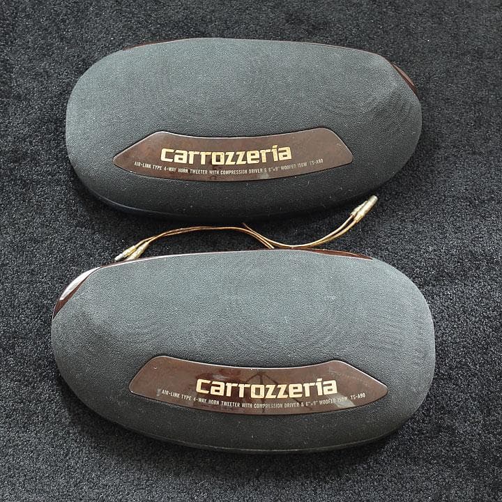 【当時物】カロッツェリア4ウェイスピーカーTS-A90 エアリンクMAX150W