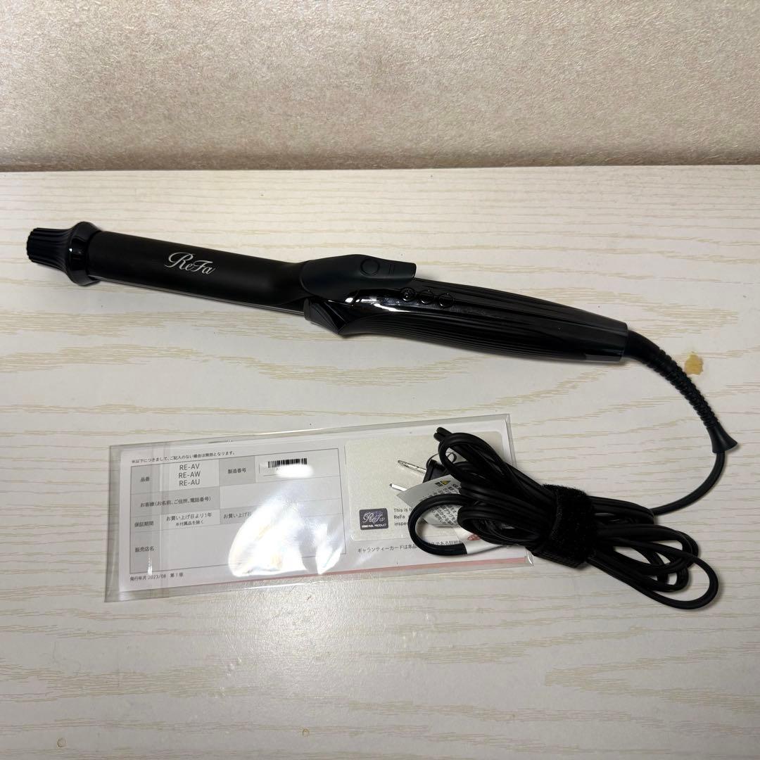 ReFa カールヘアアイロン ブラック 専用ケース付き
