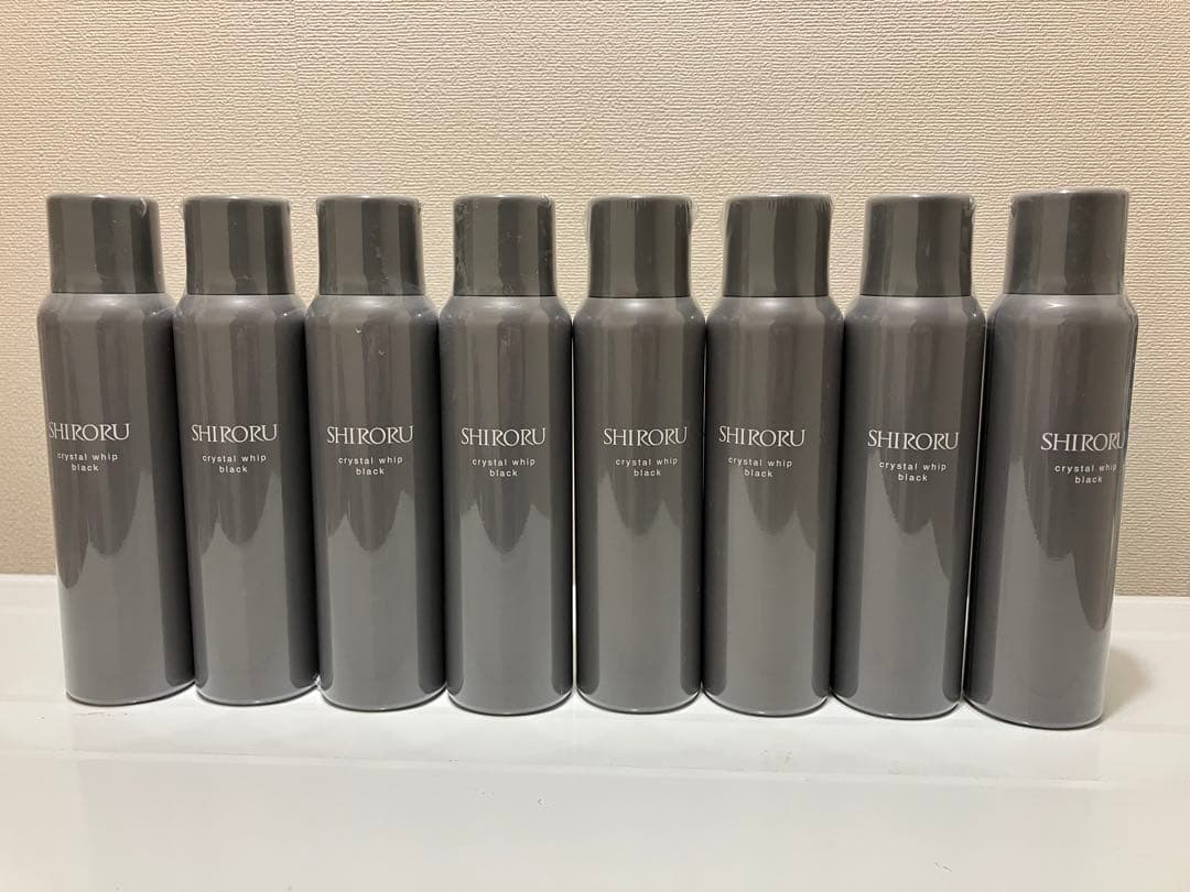 SHIRORU クリスタルホイップ 未開封 120g 8本セット