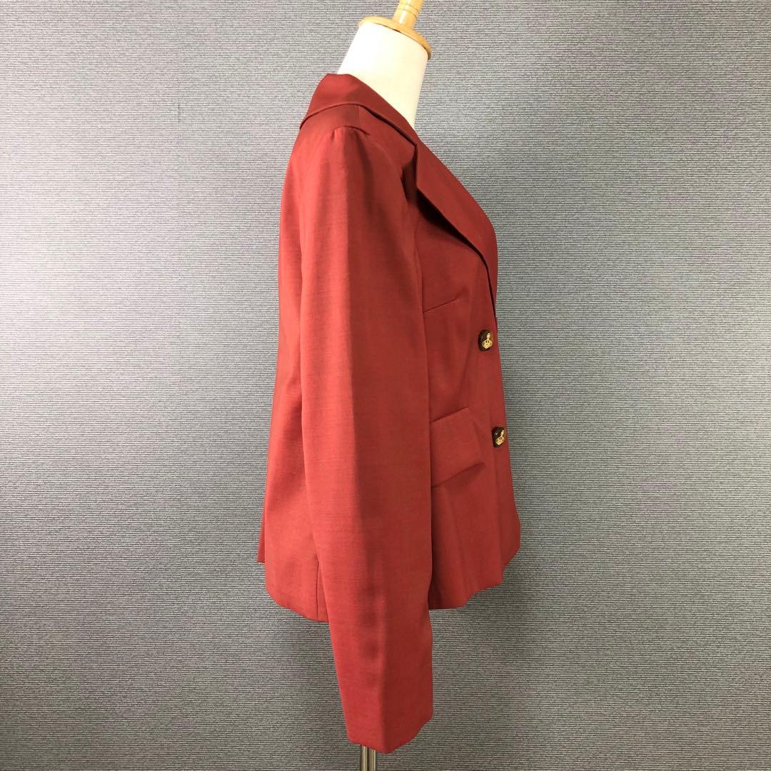 Vivienne Westwood ウール テーラードジャケット 40 オレンジ