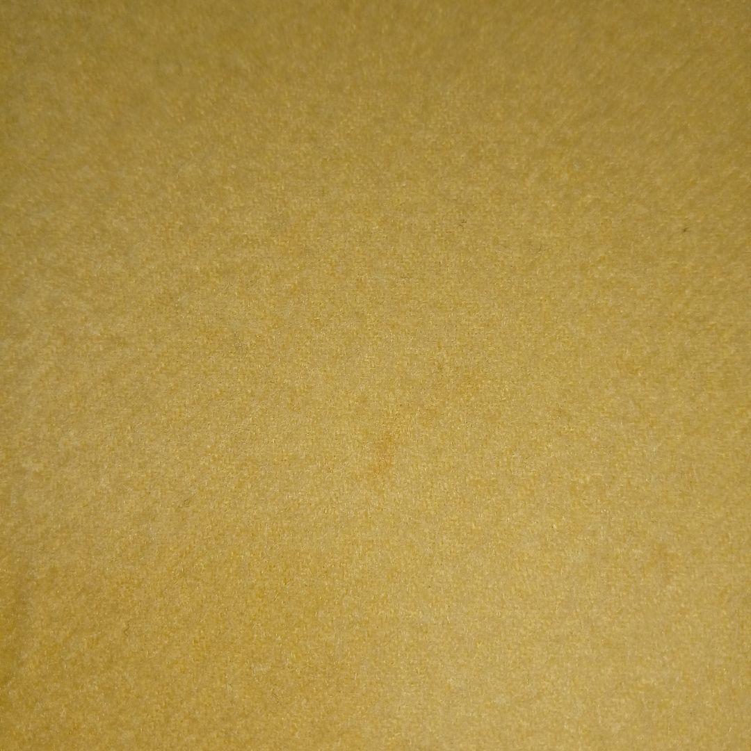 12　エルメス　ストール　大判　ロイヤルクリーニング済み　70×169　イエロー