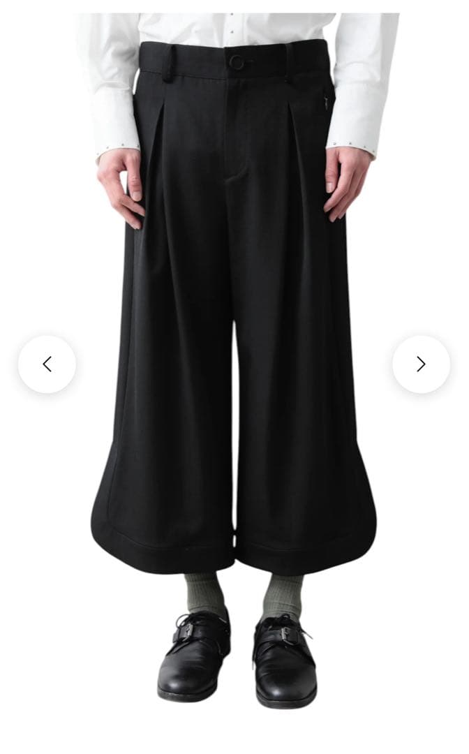 パンツ ORIMI CROPPED BIG SLACKS