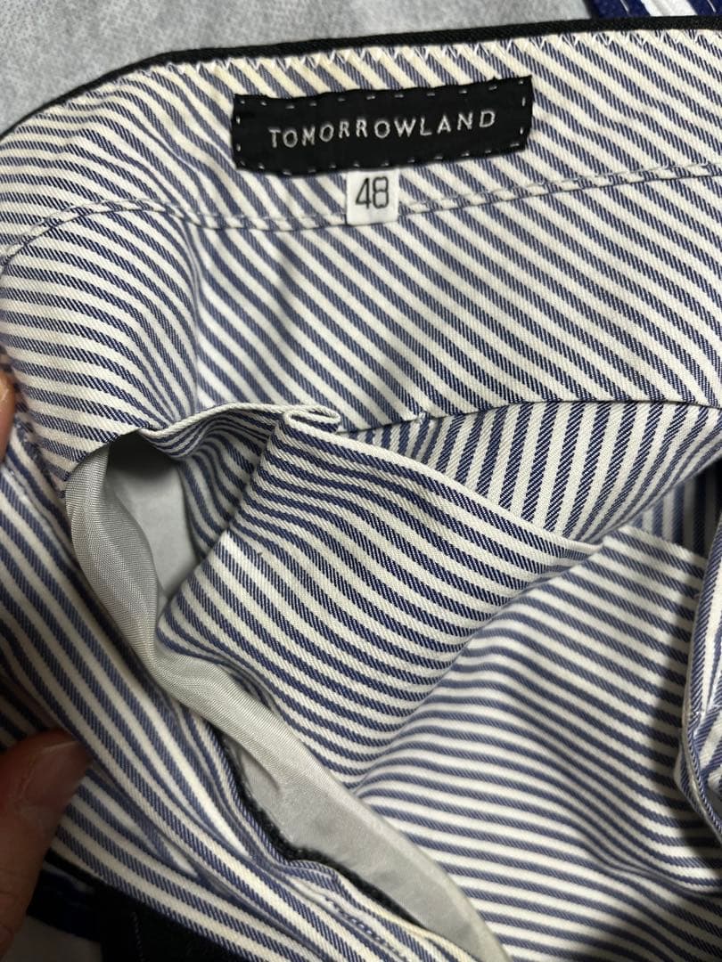 Tomorrowland(カノニコ) グレー サキソニー スーツ サイズ48