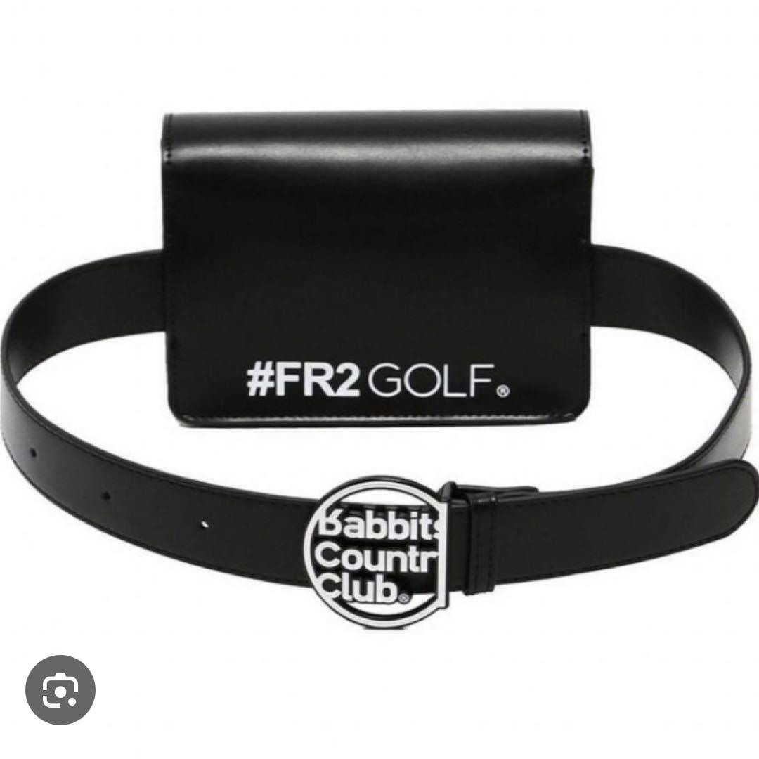 新品 fr2golf ロゴ ベルト ウエストポーチ ボールケース