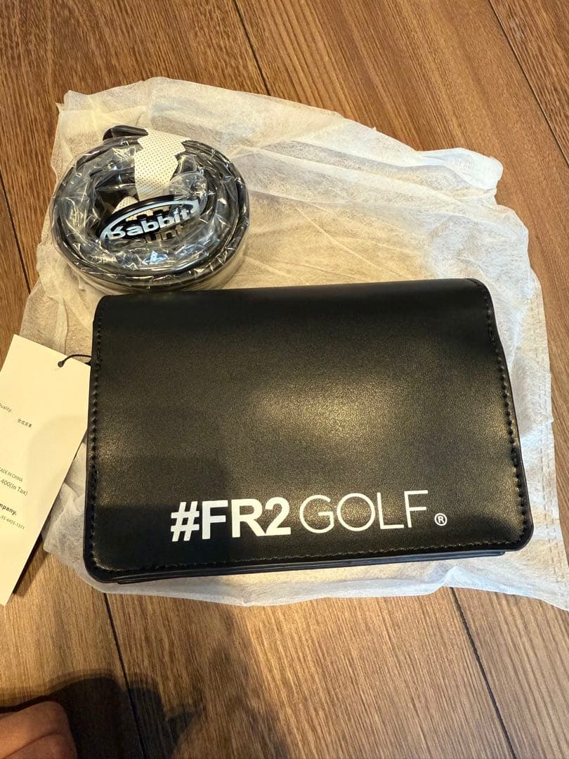 新品 fr2golf ロゴ ベルト ウエストポーチ ボールケース