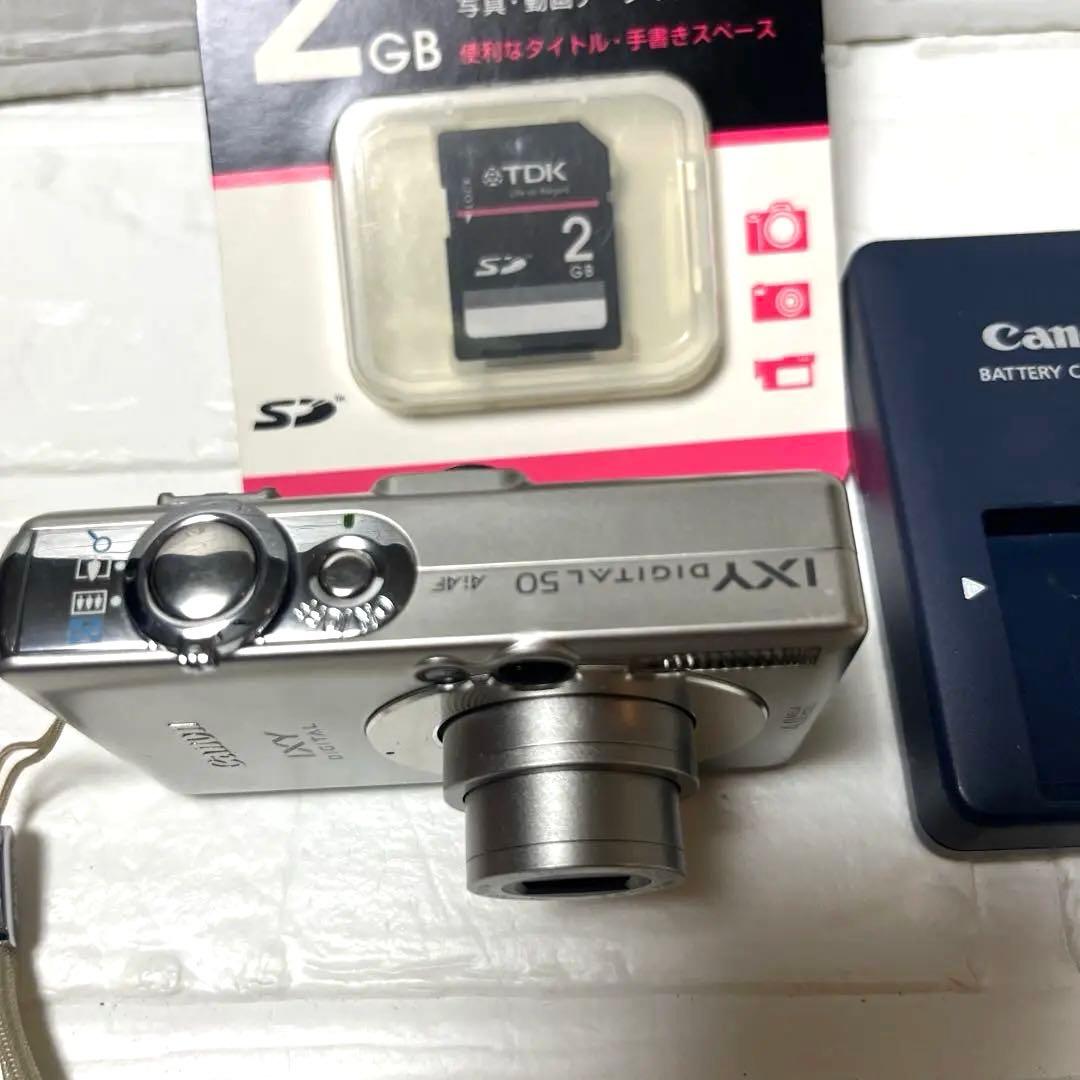 【00s美品★可動品】Canon　IXY DIGITAL50　コンパクトデジカメ