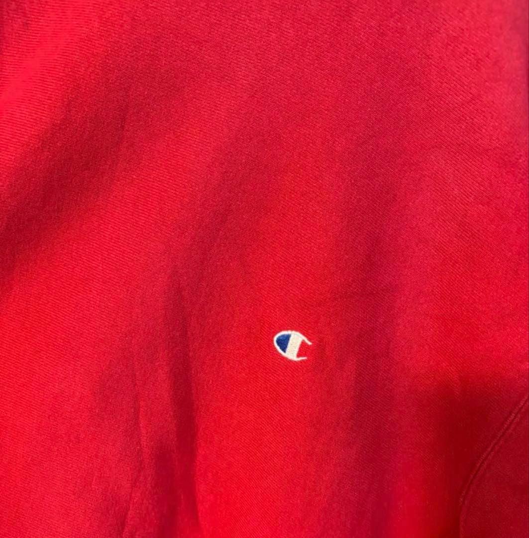 ホ*オ様 90s Champion チャンピオン リバースウィーブ 赤 フェード