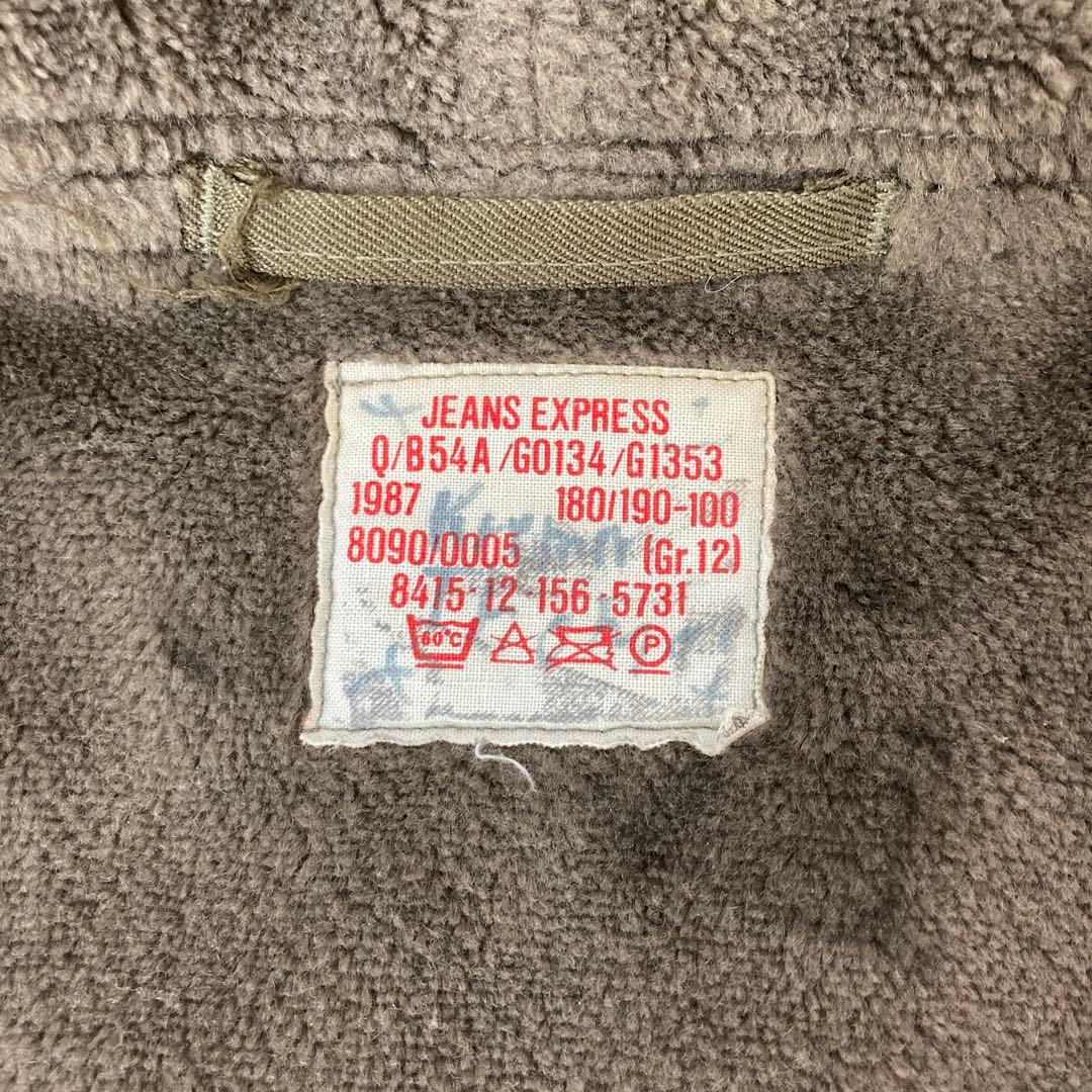 ドイツ軍　ビンテージ　ミリタリー　フィールド　モッズ　コート　ボアライナー