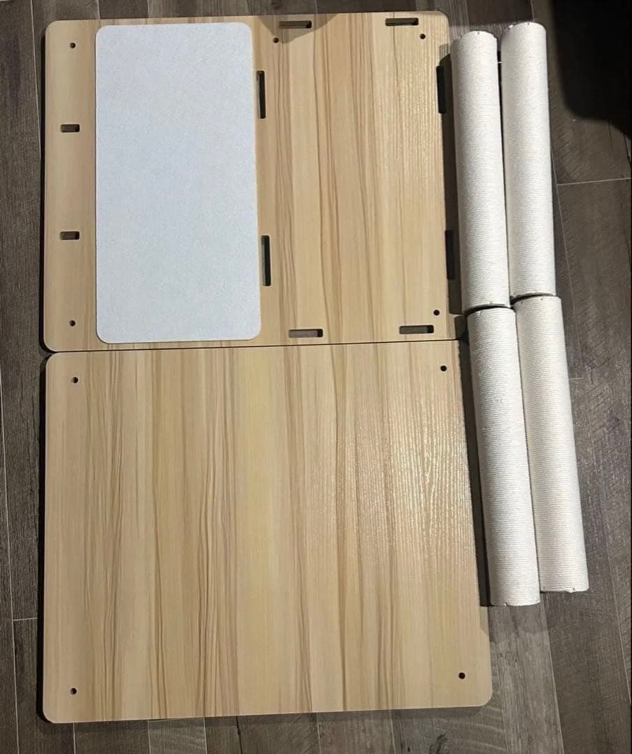 キャットタワー 木製　コットン紐　170センチ