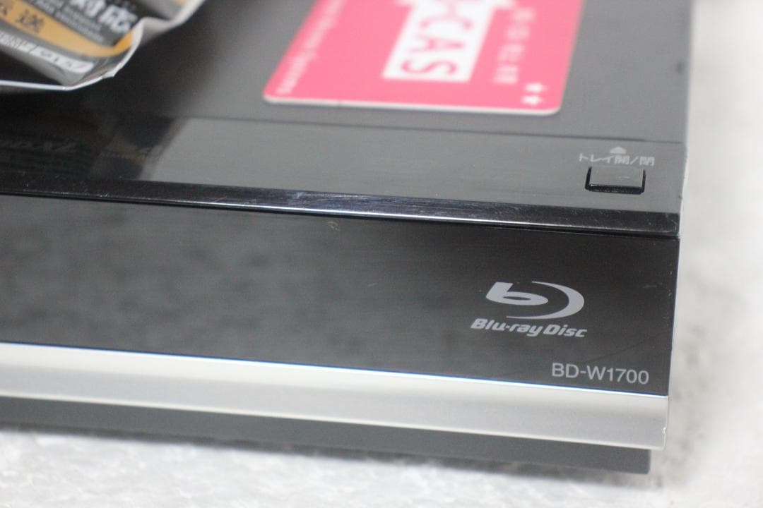 内部清掃済　SHARP BD-W1700 1TB ブルーレイ リモコン B-CA