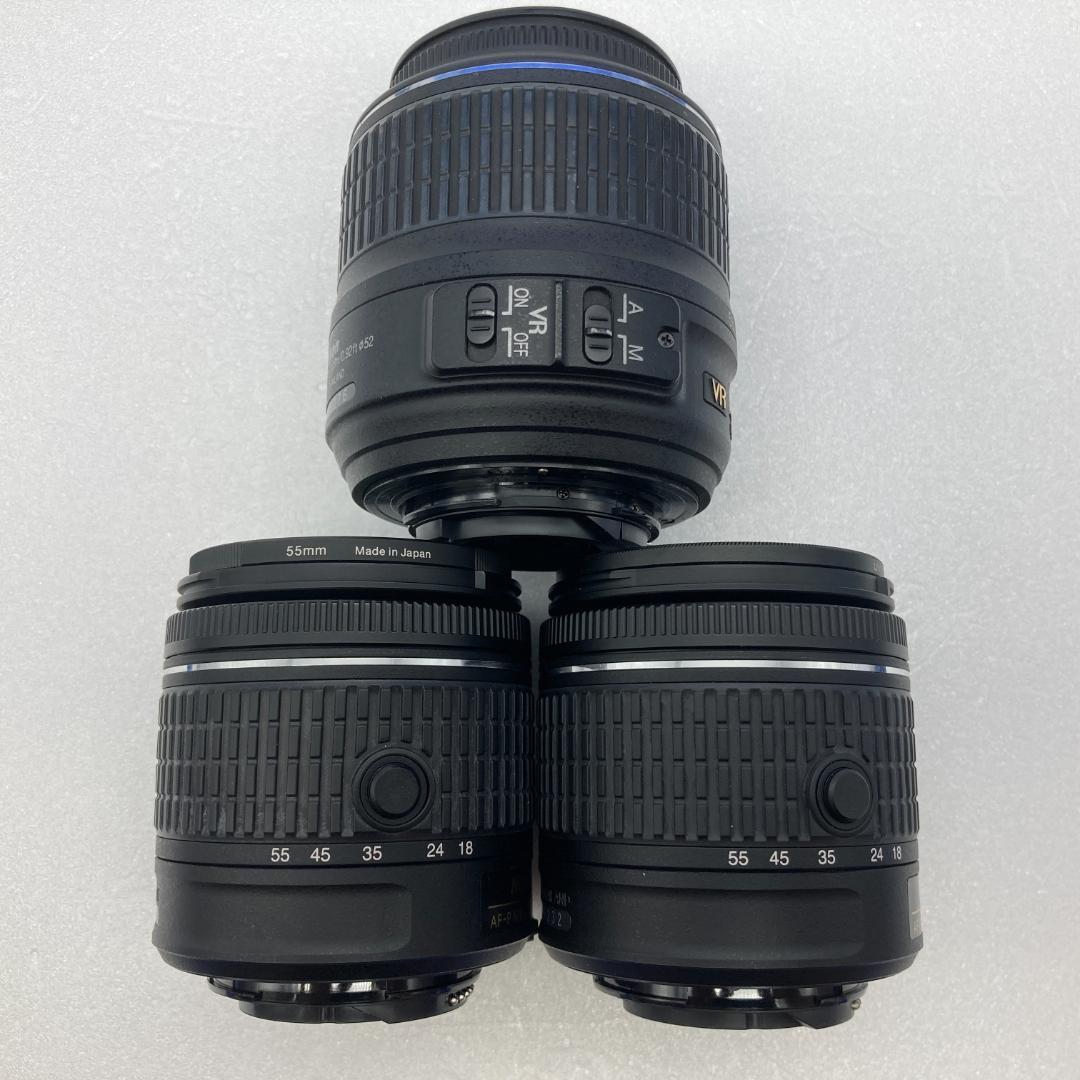 Nikon AF-P 18-55mm VR　AF-S 18-55mm VR