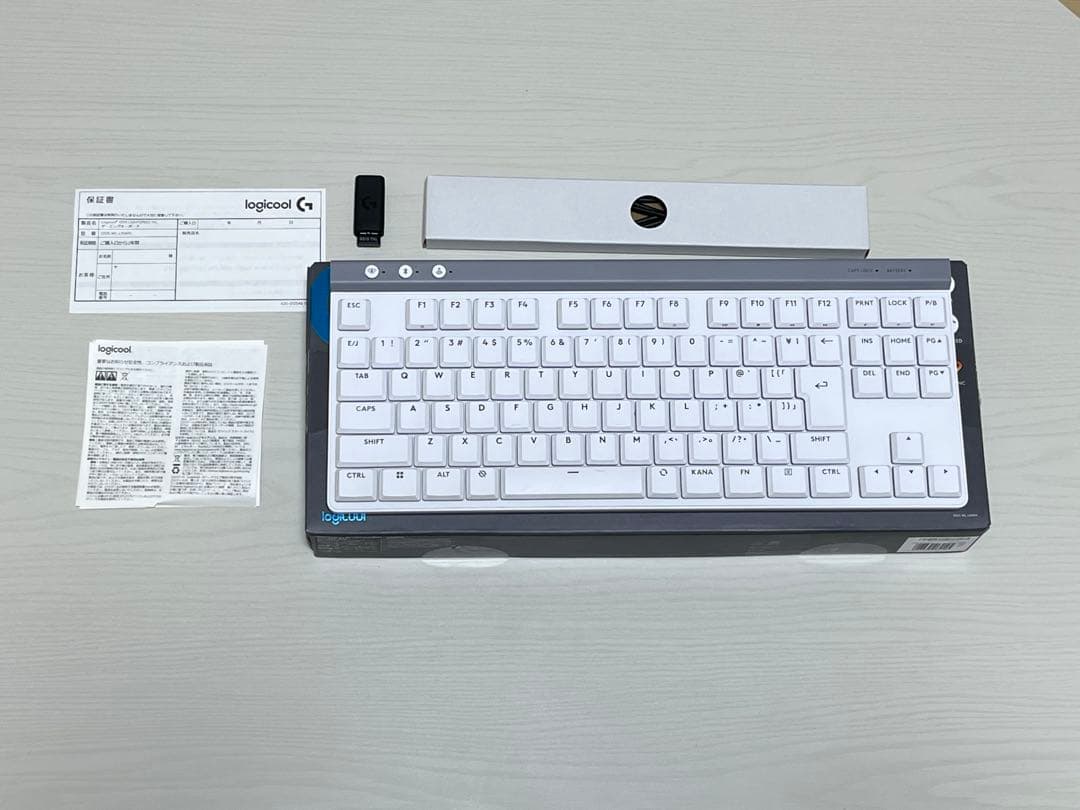 キーボード logicool G515 LIGHTSPEED TKL