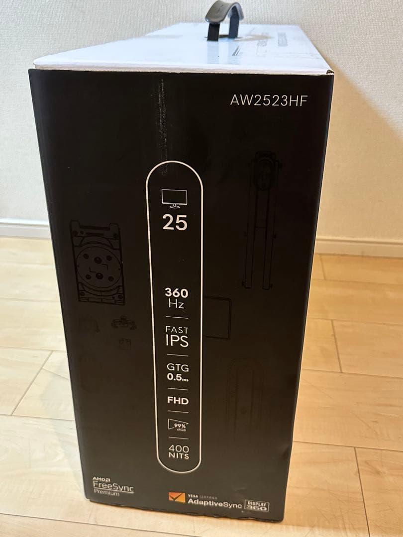 新品未開封！　AW2523HF ALIENWARE ゲーミングモニター