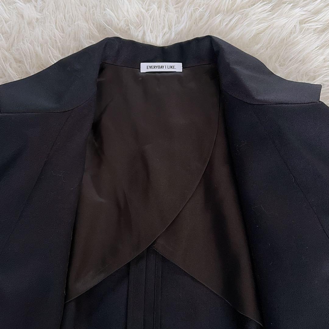 美品✨【EVERYDAY I LIKE.】ダブルテーラードジャケット 紺ブレ