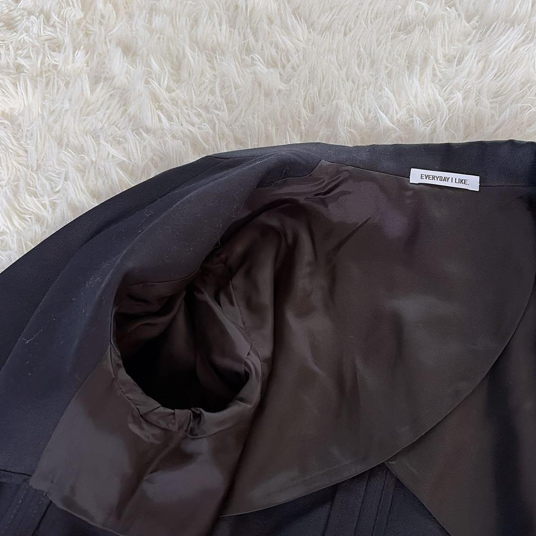 美品✨【EVERYDAY I LIKE.】ダブルテーラードジャケット 紺ブレ