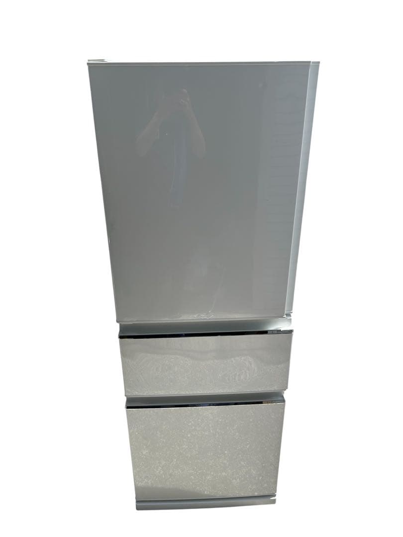 19年製 三菱 ノンフロン冷蔵庫 3ドア 330L MR-CX33EL-W形