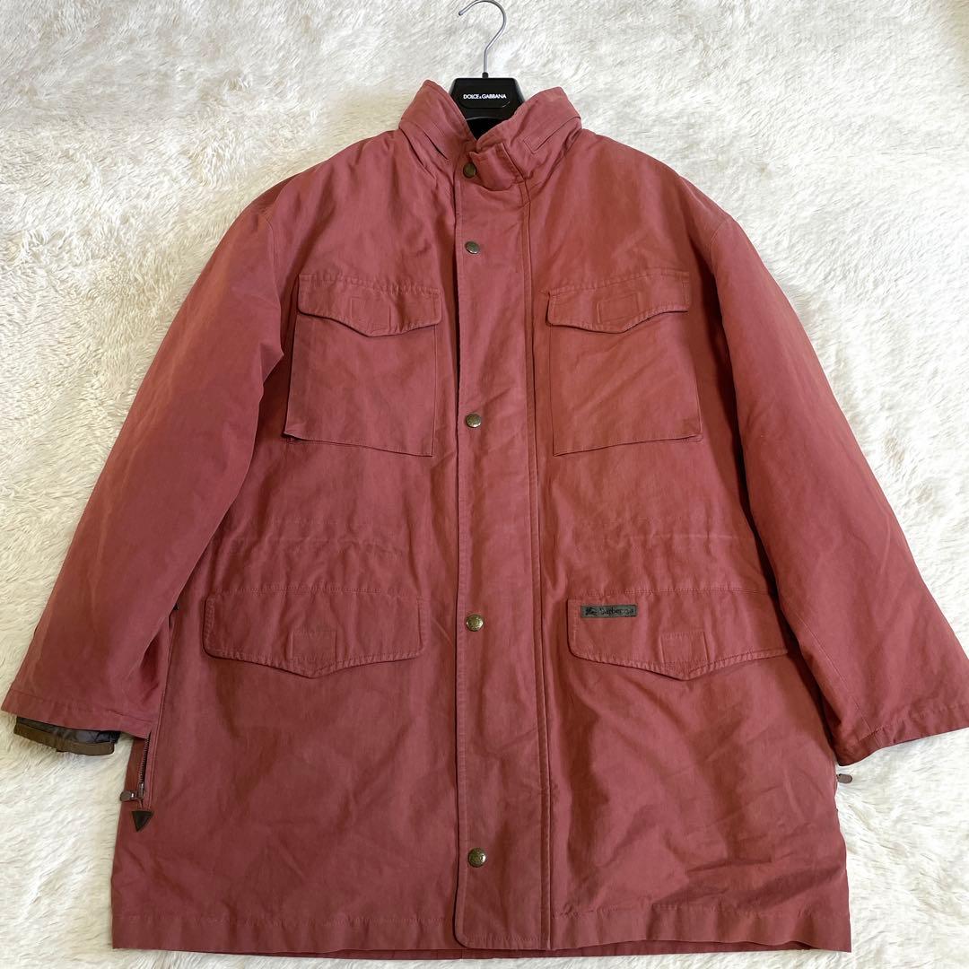 希少 BURBERRY ノバチェック キルティングジャケット付き モッズコート