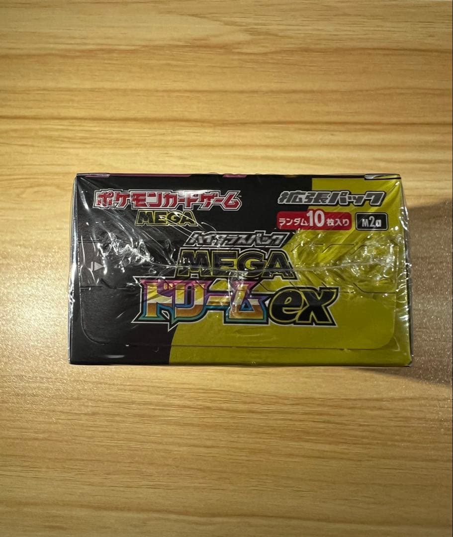 【匿名配送】ポケモンカード　MEGAドリームex シュリンク付　1BOX
