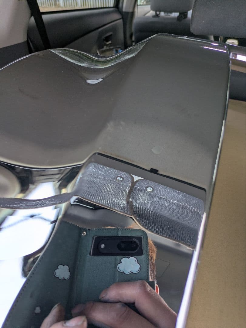 プロフィアバンパーカバーメッキ純正品