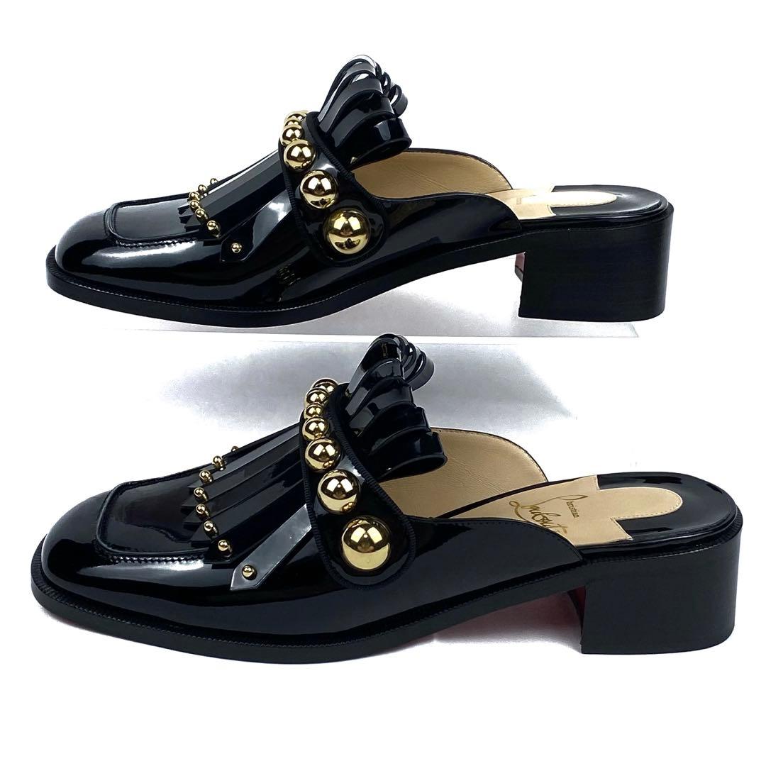 ✨新品同様✨クリスチャンルブタン　OCTAVIAN スタッズ　黒　24.5cm