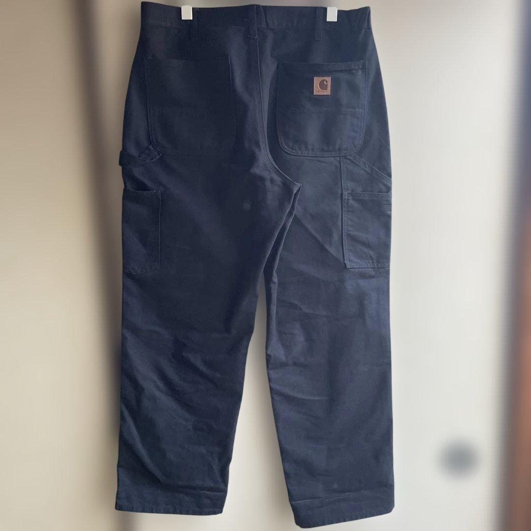 carhartt ダックペインターパンツ　シングルニー　black 36×30