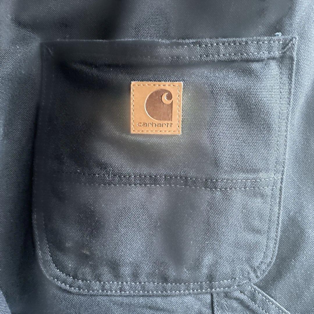 carhartt ダックペインターパンツ　シングルニー　black 36×30