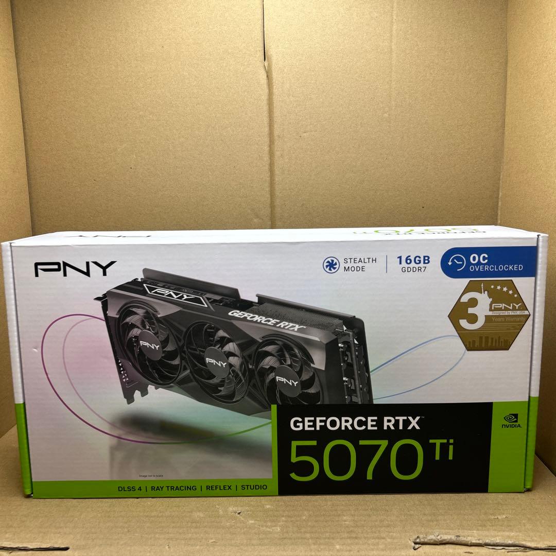 PNY GeForce RTX 5070 Tiグラフィックボード