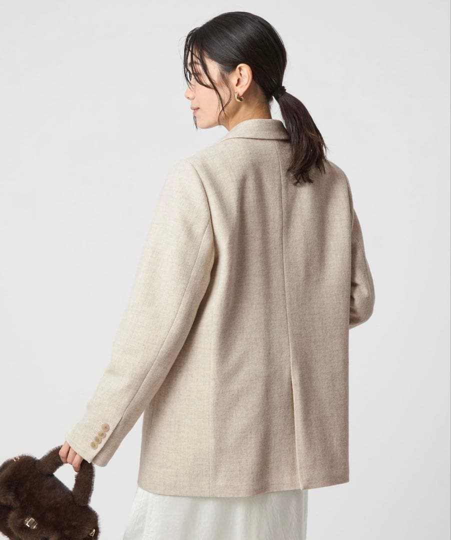 ウーリーテーラード ジャケット green label relaxing