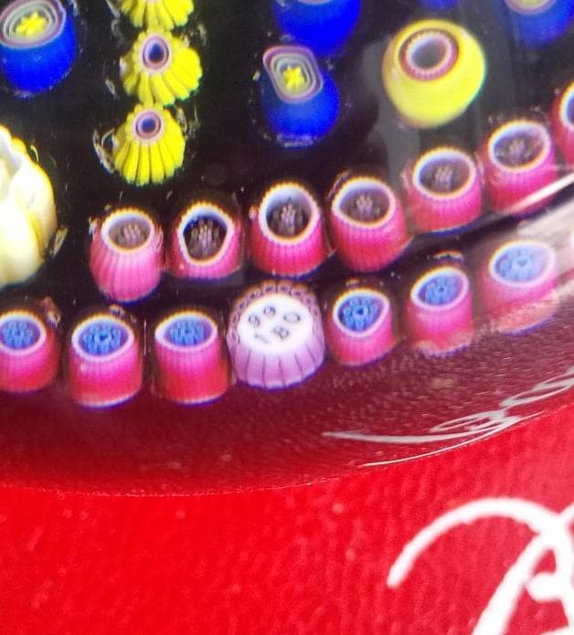 バカラ　BACARRAT　ペーパーウエイト　1990年　200/132