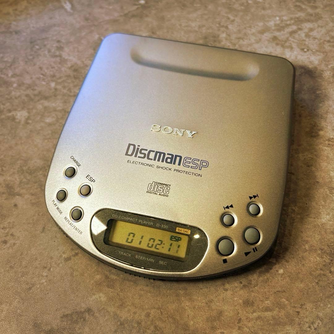 90年代　SONY ESP搭載ディスクマン　D-330