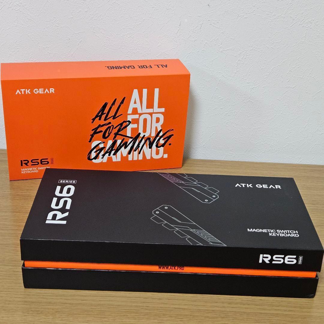 ATK RS6 ゲーミングキーボード コミックキーキャップ付 USED