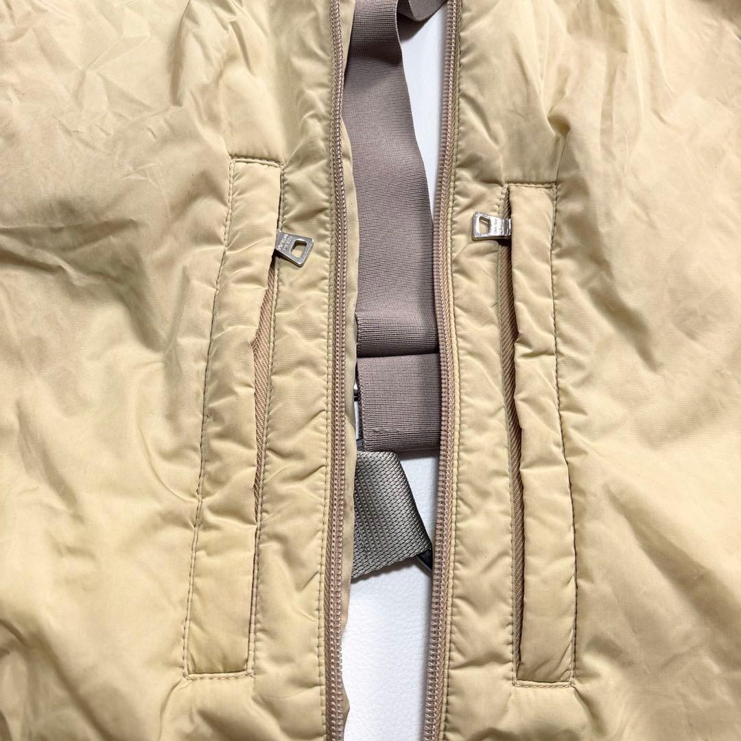 PRADA プラダ ベスト レディース ブラウン カーキ Mサイズ
