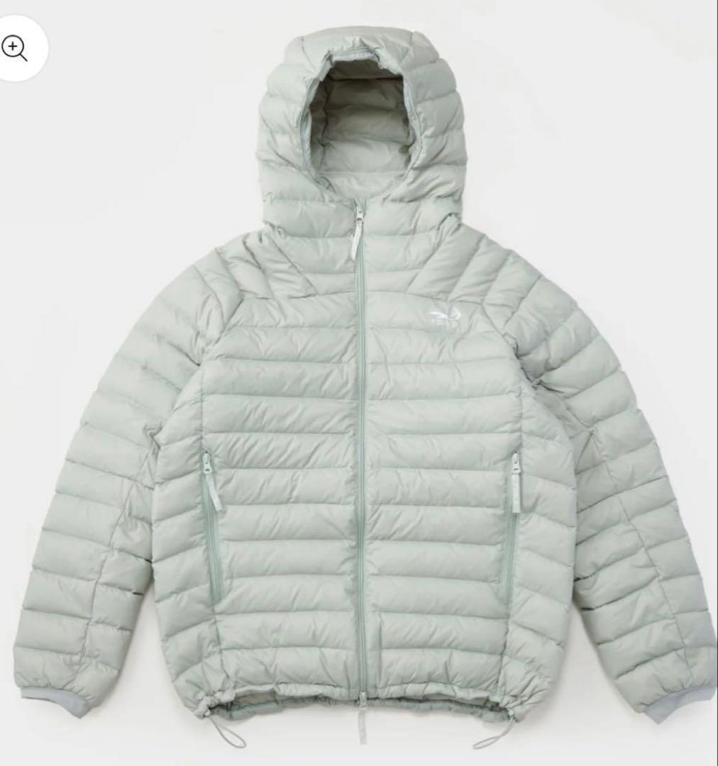 ジャケット・アウター feels. SHELL DOWN JACKET LIGHT GREEN S