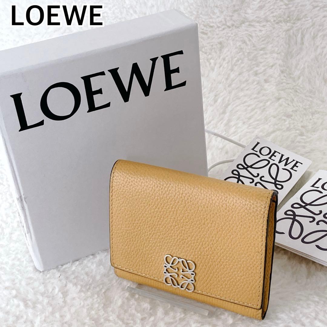 未使用級✨ロエベ　アナグラム　スクエアカードホルダー　名刺入　定価5.5万