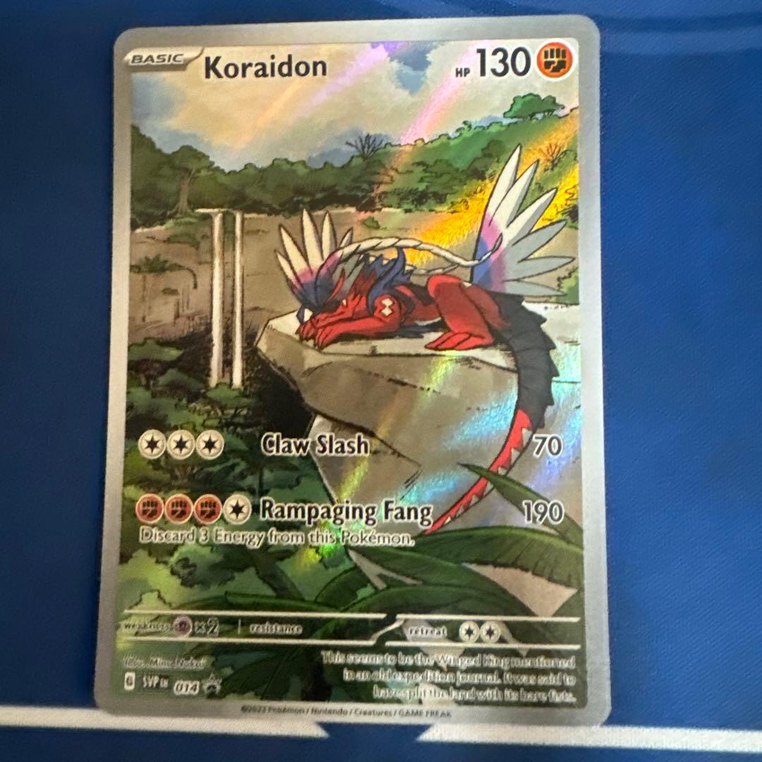 英語版リザードンVMAX,コライドン,ミライドン 3枚セット