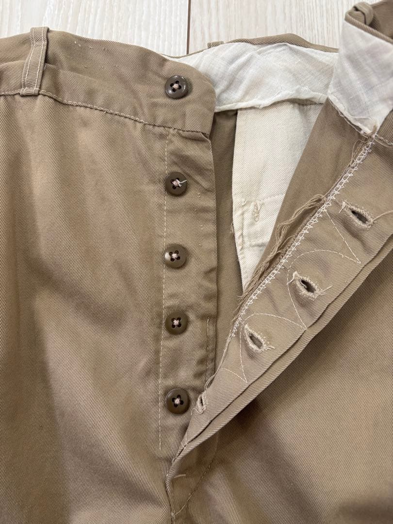 1950’s U.S. ARMY Cotton Chino Trousers.