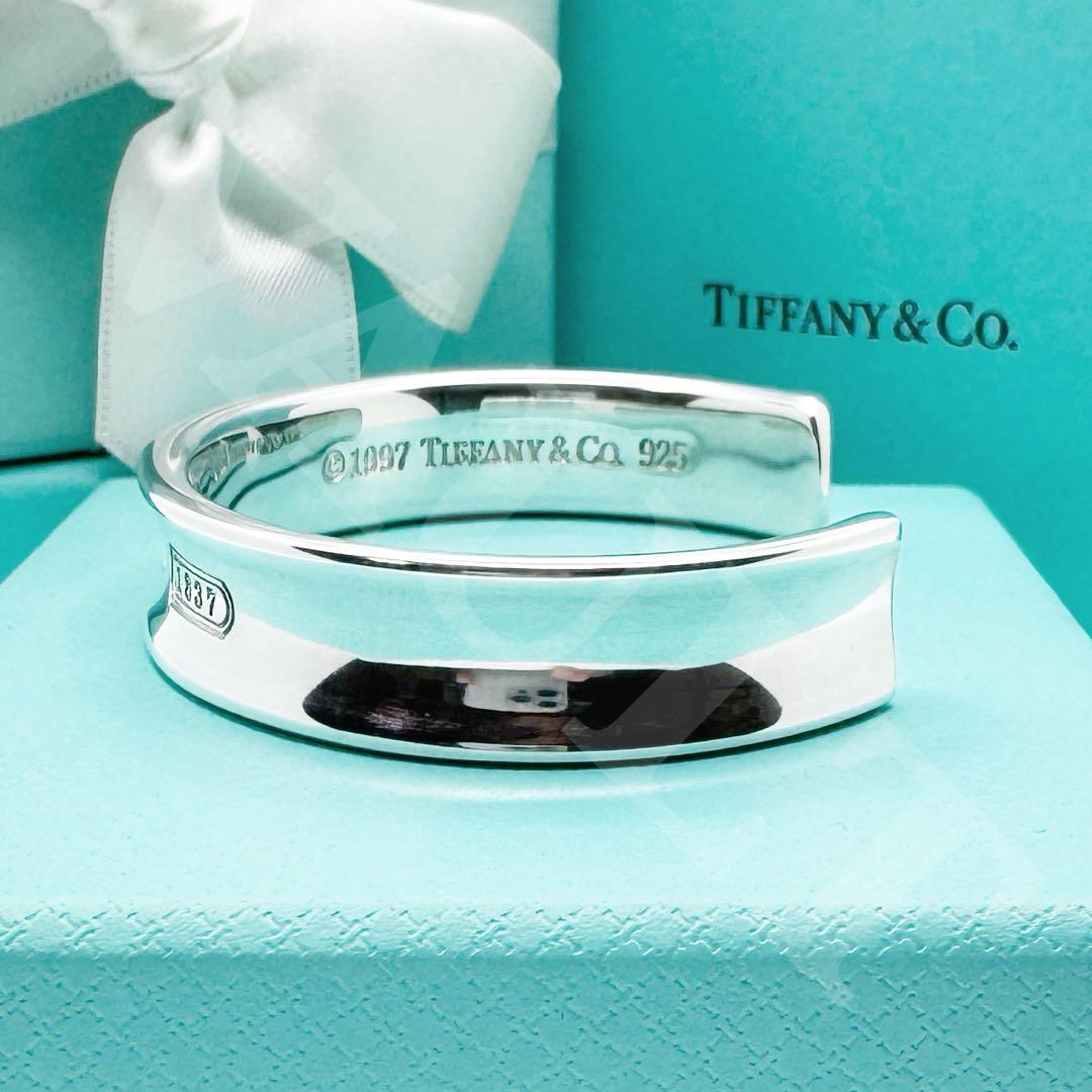 TIFFANY&Co. 極美品 1837 バングル ブレスレット Ag925