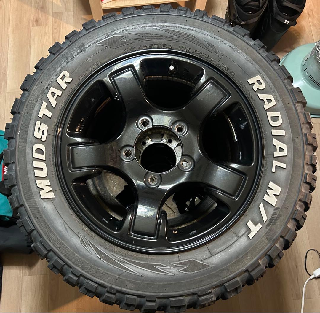 jb23純正ホイール、MUDSTAR RADIAL M/T 215/65R16