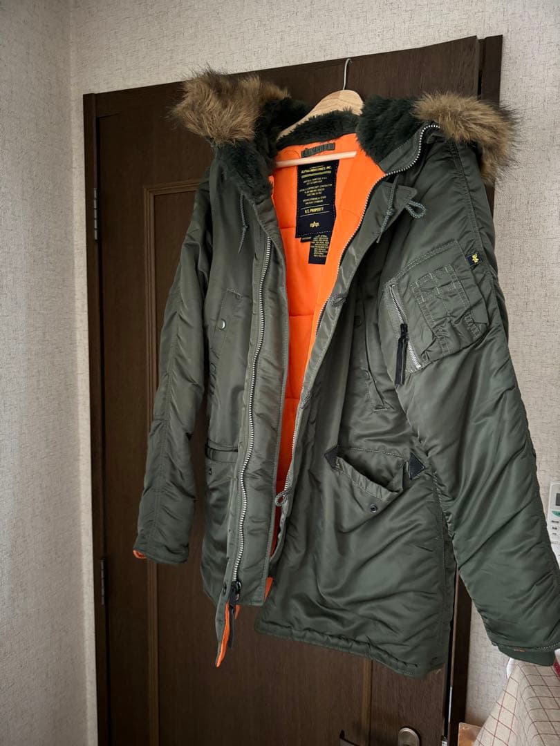 アルファインダストリーズフライトジャケット ミリタリーコート N-3B