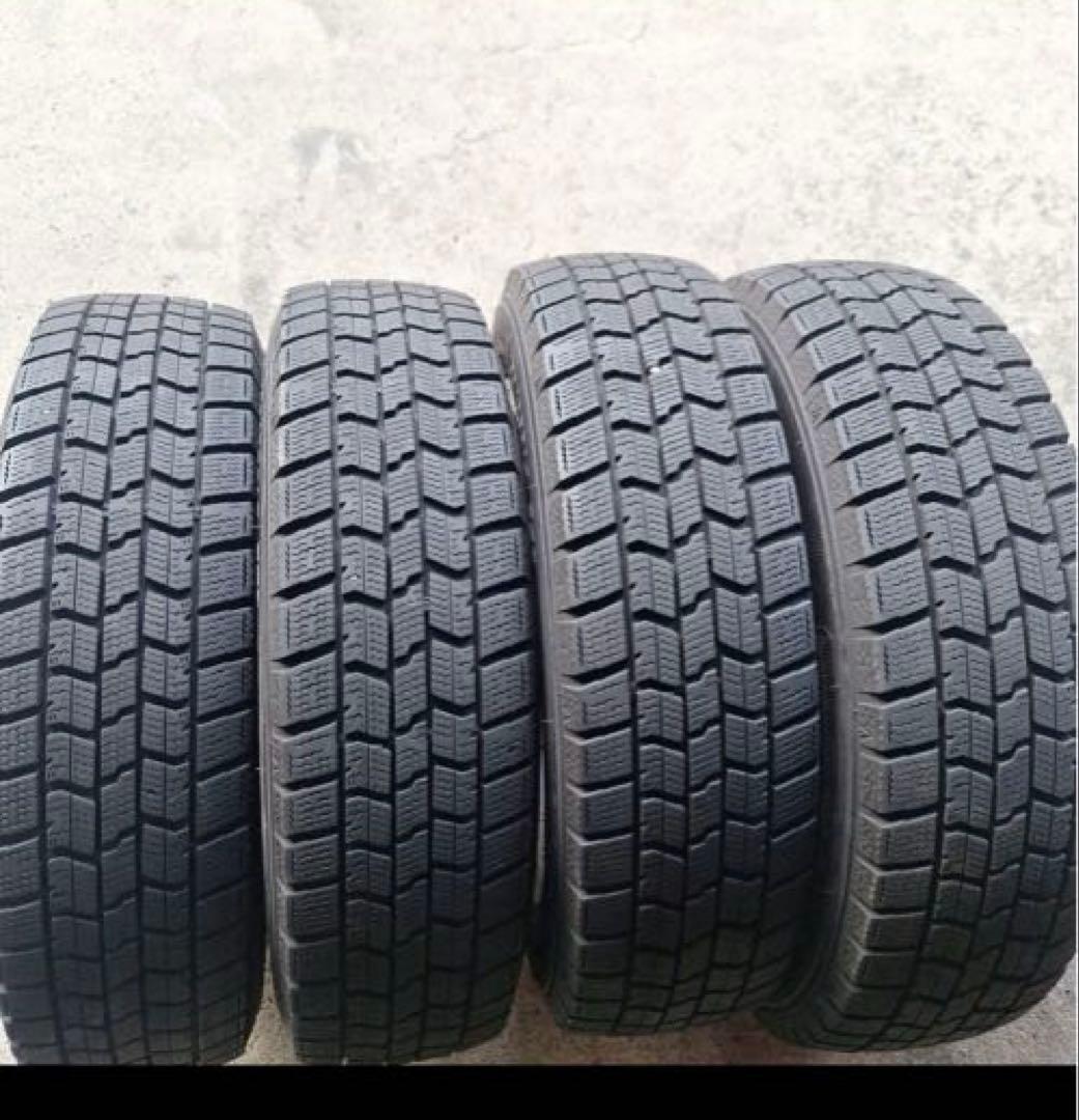 （送料込 ） 155/65R14 スタッドレスタイヤ ＋ 純正アルミホイール4本